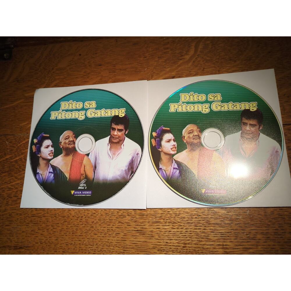 Dito sa Pitong Gatang Vcd Discs Only